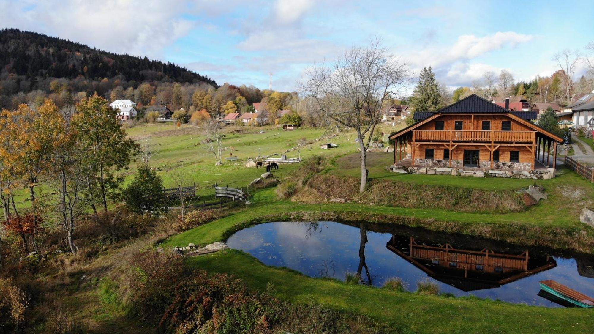 Penzion Farma Zleby Ceske Zleby Экстерьер фото
