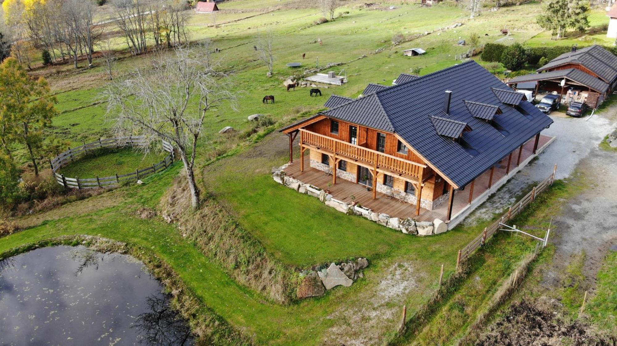Penzion Farma Zleby Ceske Zleby Экстерьер фото